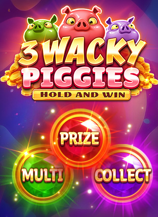 3 Wacky Piggies Hold and Win